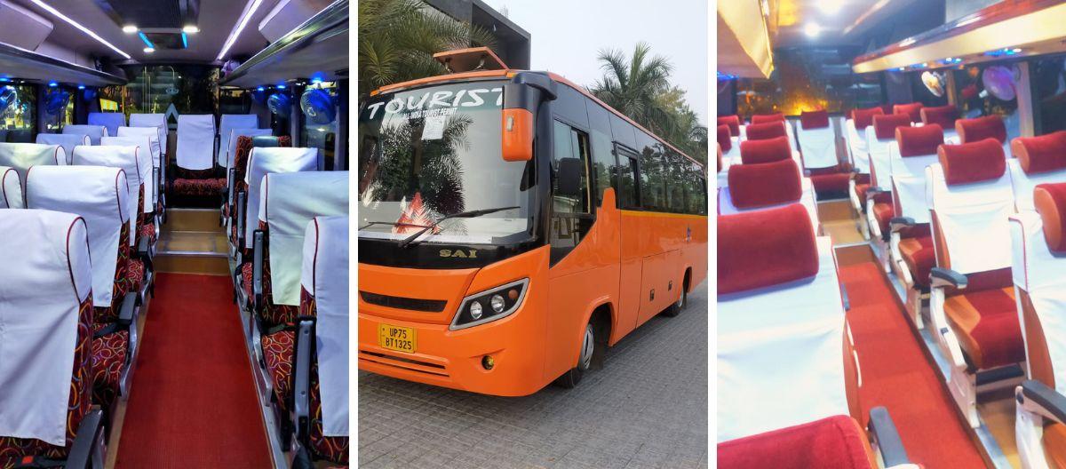32 seater buses in delhi